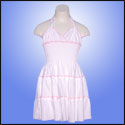 DSTL - Shirred Dress with Halter Neck and Straps